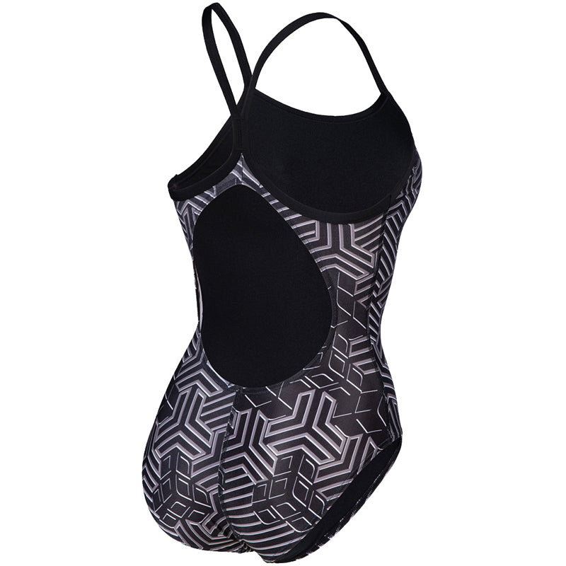 Arena - Kikko Pro Lightdrop Back Ladies Swimsuit - Black/Multi