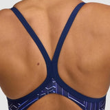 Arena - Kikko Pro Lightdrop Back Ladies Swimsuit - Navy/Multi