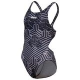 Arena - Kikko Pro Swim Tech Back Girls Swimsuit - Black/Multi