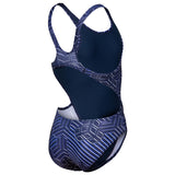 Arena - Kikko Pro Swim Tech Back Girls Swimsuit - Navy/Multi