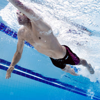 Arena - Leopard Skin Men's Jammer - Black/Pink