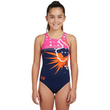 Arena - Like Swim Pro Back Junior Swimsuit - Navy/Mango