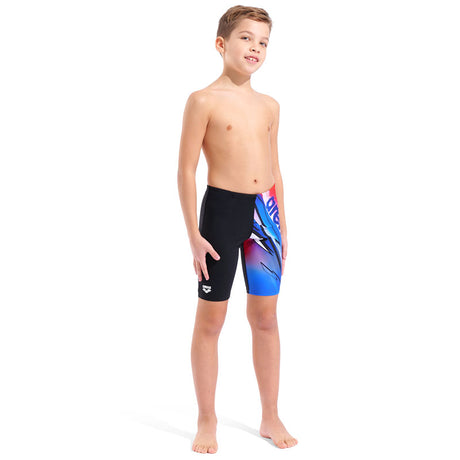 Arena - Loud Boy's Swim Jammer - Black/Multi