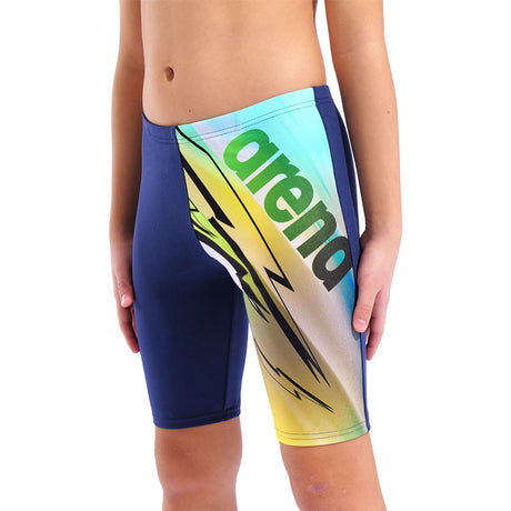 Arena - Loud Boy's Swim Jammer - Navy/Multi