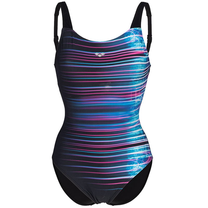 Arena - Maria U-Back Ladies Bodylift Swimsuit - Black/Multi