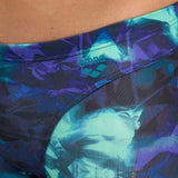 Arena - Men’s Hero Camo Print Swim Jammer - Navy/Green Lake Multi