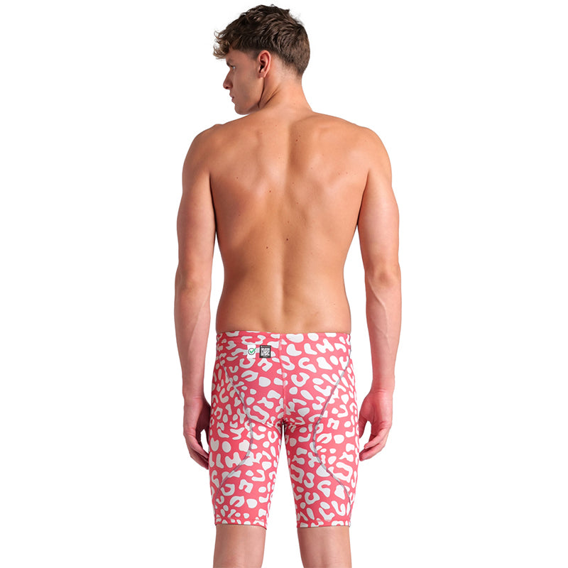 Arena - Men’s Powerskin ST Next Leopard Jammers – Geranium