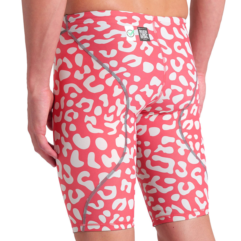 Arena - Men’s Powerskin ST Next Leopard Jammers – Geranium