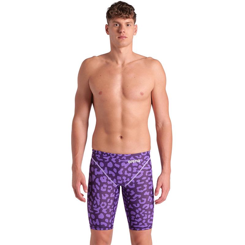 Arena - Men’s Powerskin ST Next Leopard Jammers – Violet