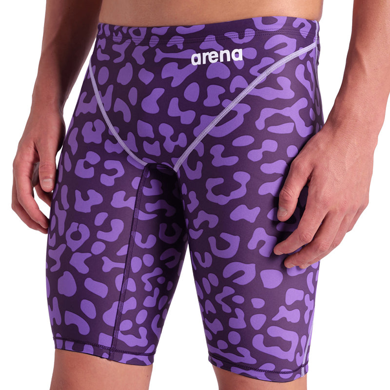 Arena - Men’s Powerskin ST Next Leopard Jammers – Violet