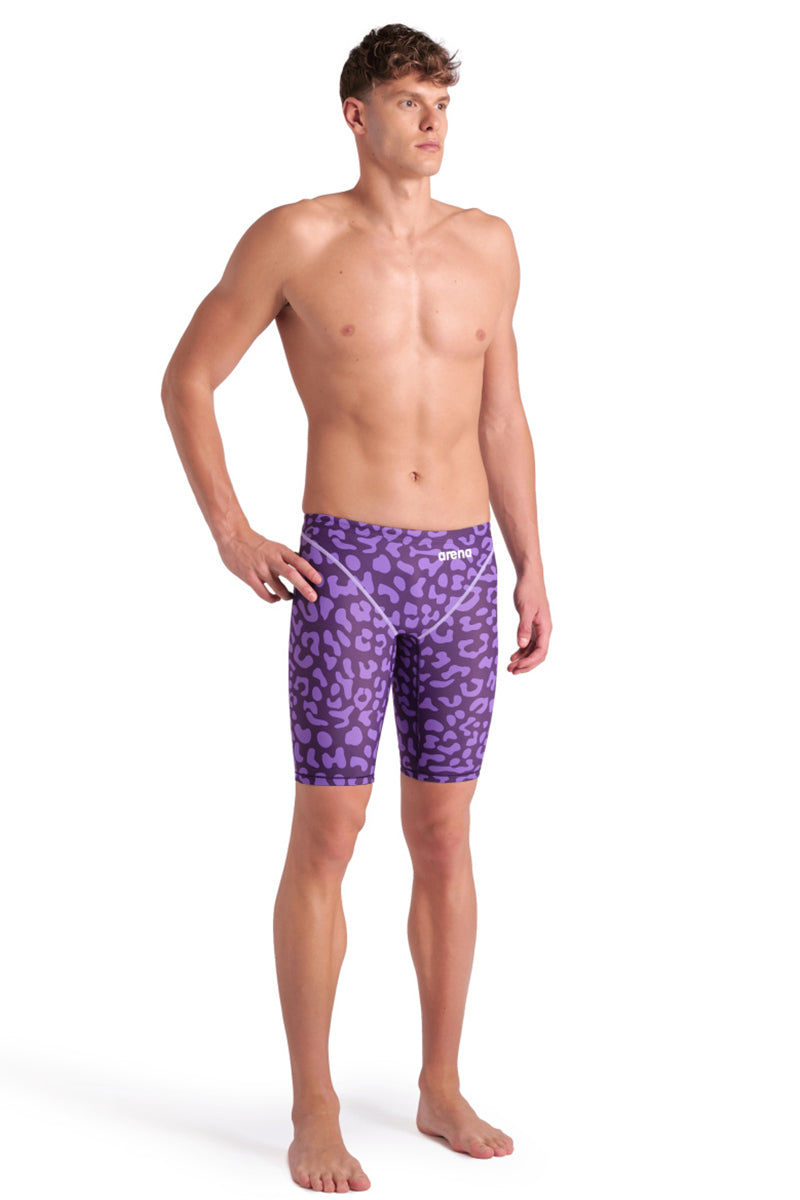 Arena - Men’s Powerskin ST Next Leopard Jammers – Violet