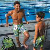 Arena - Men’s Powerskin ST Next Snakeskin Jammers – Snake/Green