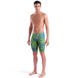 Arena - Men’s Powerskin ST Next Snakeskin Jammers – Snake/Green