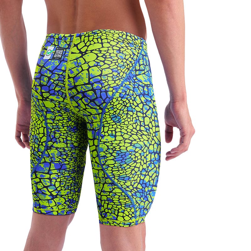 Arena - Men’s Powerskin ST Next Snakeskin Jammers – Snake/Green