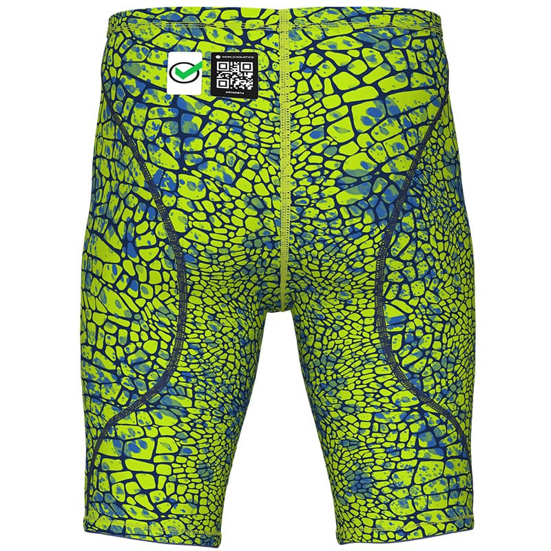 Arena - Men’s Powerskin ST Next Snakeskin Jammers – Snake/Green