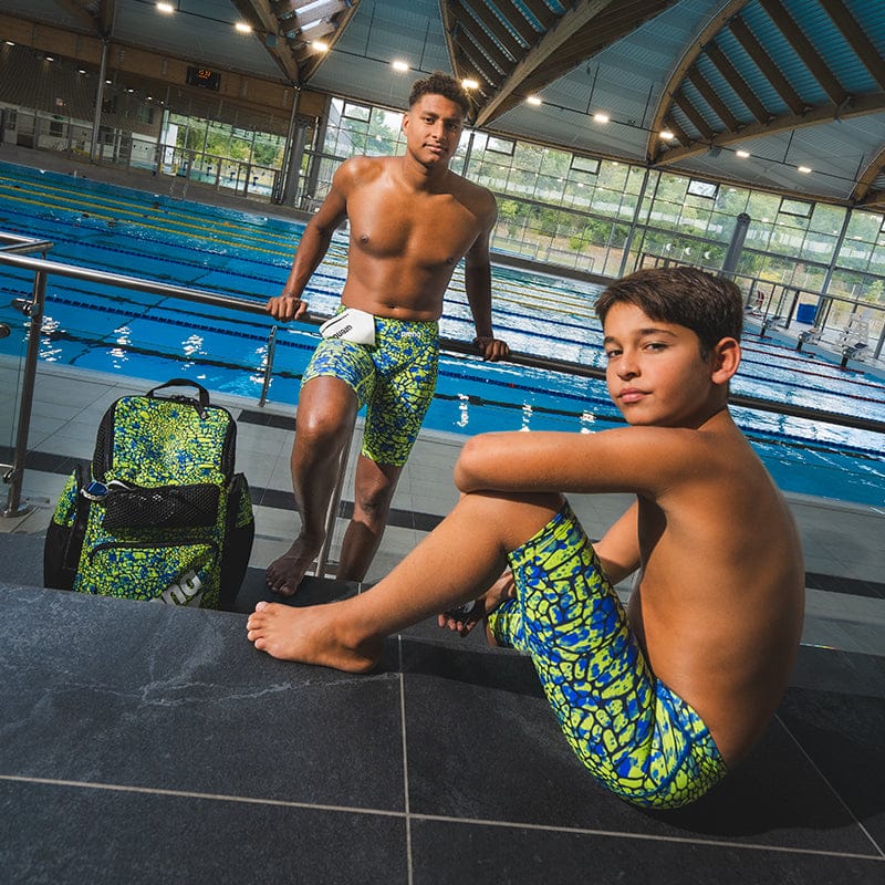 Arena - Men’s Powerskin ST Next Snakeskin Jammers – Snake/Green