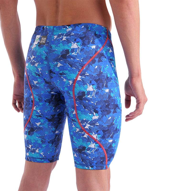 Arena - Men’s Powerskin ST Next Splashy Jammers – Blue/Multi