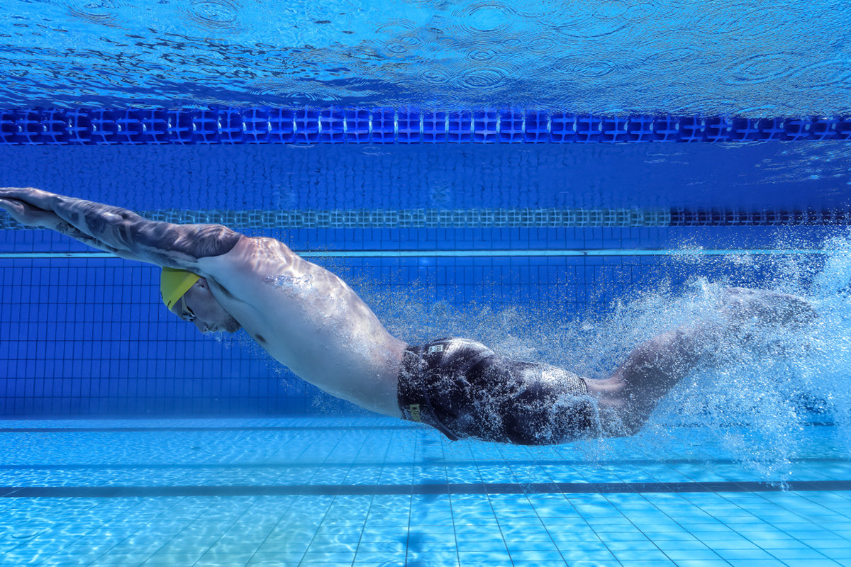 Arena - Men's Powerskin Carbon Core FX Jammer - Black/Gold