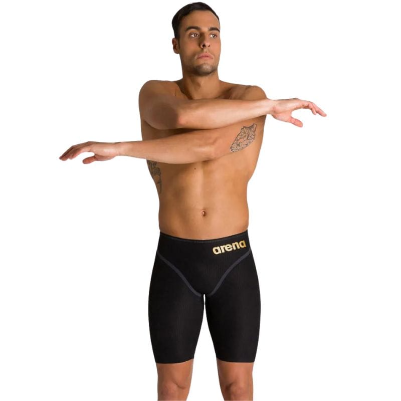 Arena - Men's Powerskin Carbon Core FX Jammer - Black/Gold