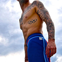 Arena - Men's Powerskin Carbon Core FX Jammer - Ocean Blue