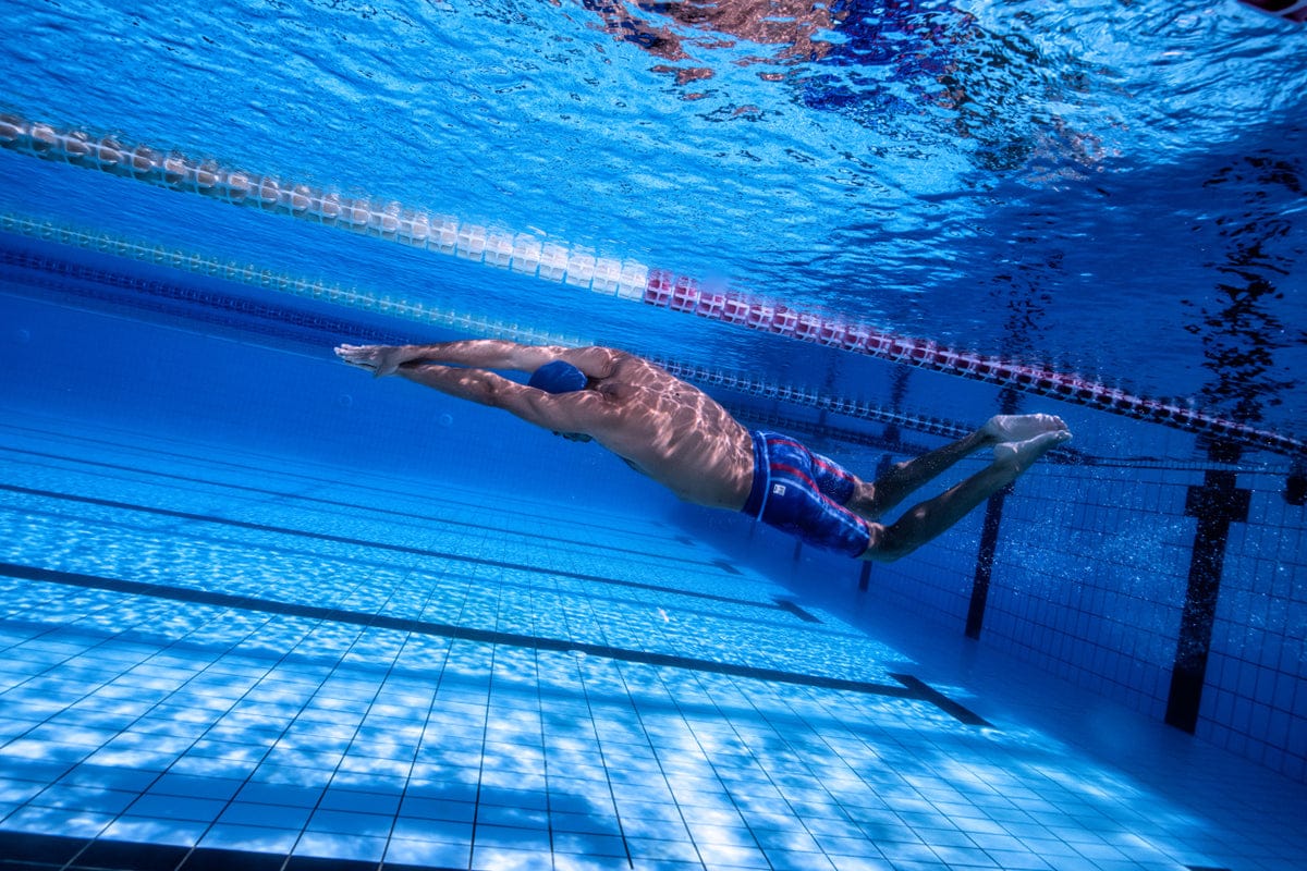Arena - Men's Powerskin Carbon Core FX Jammer - Ocean Blue