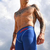 Arena - Men's Powerskin Carbon Core FX Jammer - Ocean Blue