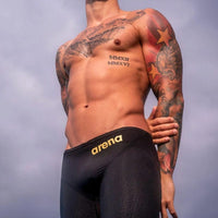 Arena - Men's Powerskin Carbon-Glide Jammers - Black/Gold