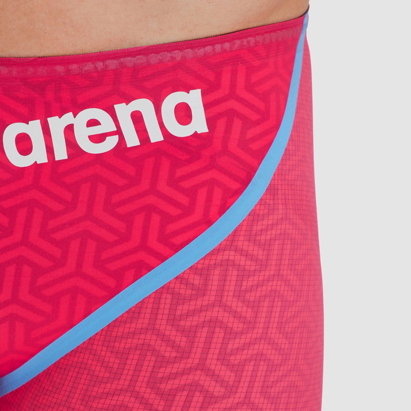 Arena - Men's Powerskin Carbon-Glide Jammers - Raspberry Red