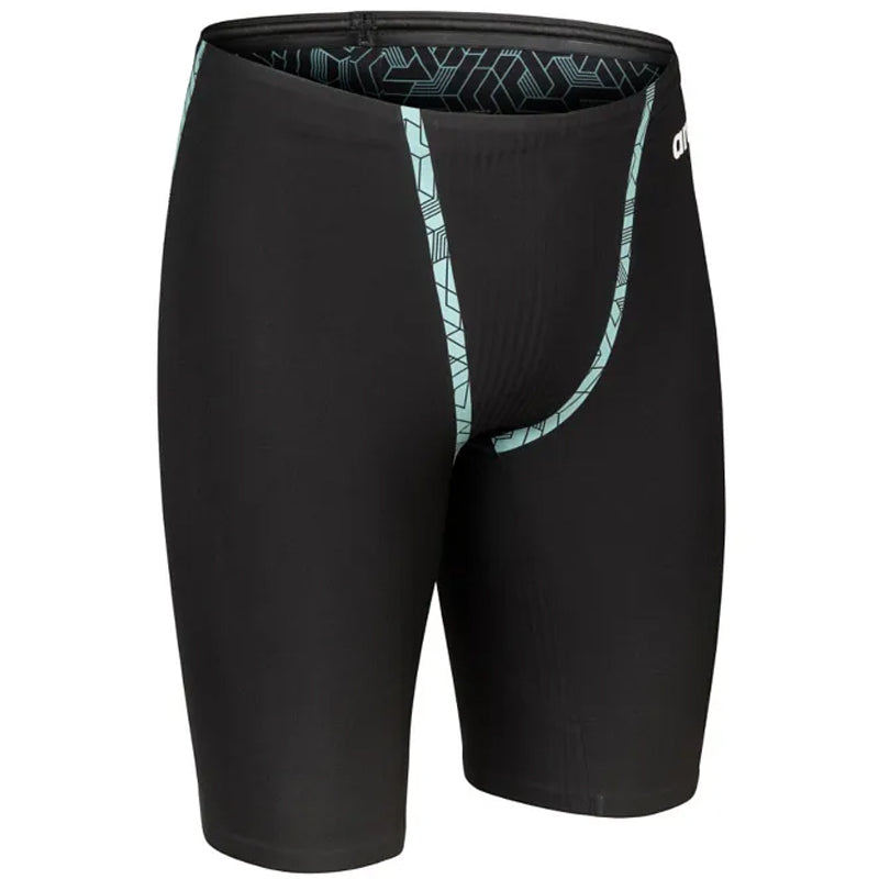 Arena - Men's Powerskin Primo Jammers – Black/Teal