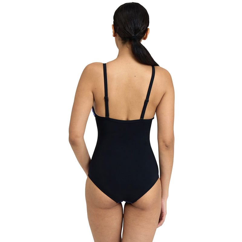 Arena - Michela Lightcross Back Ladies Bodylift Swimsuit - Black/Multi