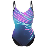 Arena - Michela Lightcross Back Ladies Bodylift Swimsuit - Black/Multi