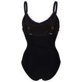 Arena - Michela Lightcross Back Ladies Bodylift Swimsuit - Black/Multi
