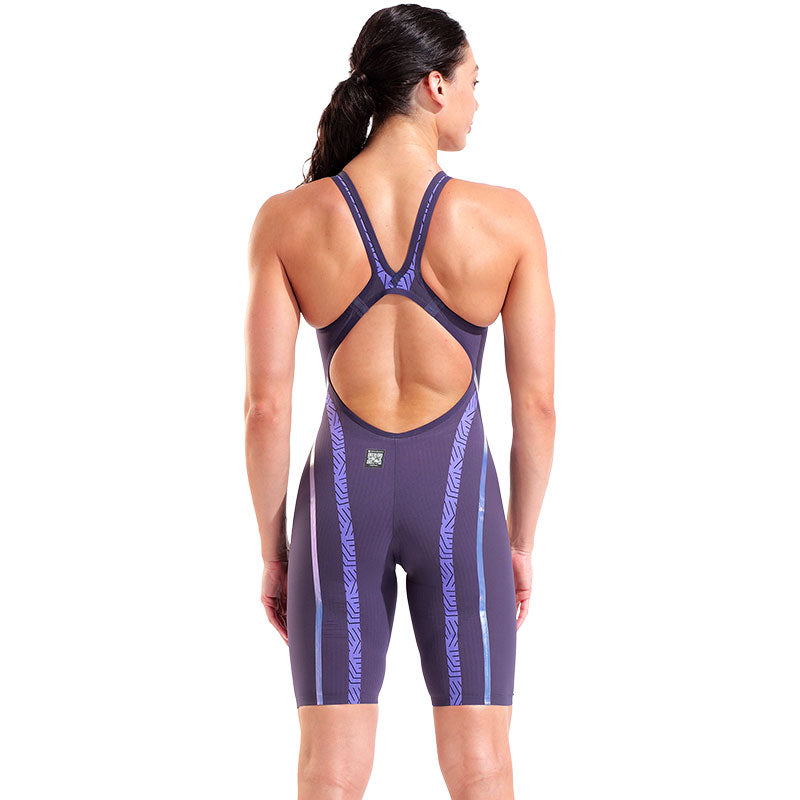 Arena - Midnight Chrome Ltd. Edition Women's Powerskin Primo Open-Back – Midnight Blue