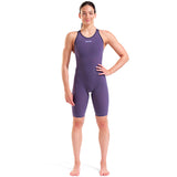 Arena - Midnight Chrome Ltd. Edition Women's Powerskin Veloce Open-Back – Midnight Blue