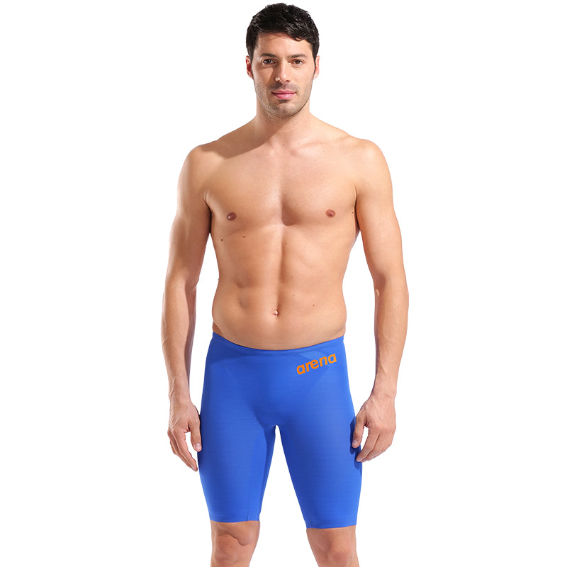 Arena - Neon Blaze Ltd. Edition Men's Powerskin Carbon Air2 Jammer – Blue