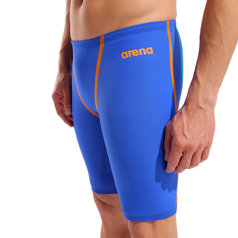 Arena - Neon Blaze Ltd. Edition Men's Powerskin Primo Jammer – Blue