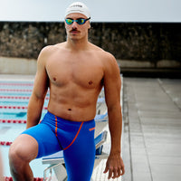 Arena - Neon Blaze Ltd. Edition Men's Powerskin Primo Jammer – Blue