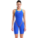 Arena - Neon Blaze Ltd. Edition Women's Powerskin Primo Open-Back – Blue