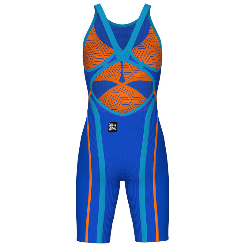Arena - Neon Blaze Ltd. Edition Women's Powerskin Primo Open-Back – Blue