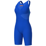 Arena - Neon Blaze Ltd. Edition Women's Powerskin Veloce Open-Back – Blue