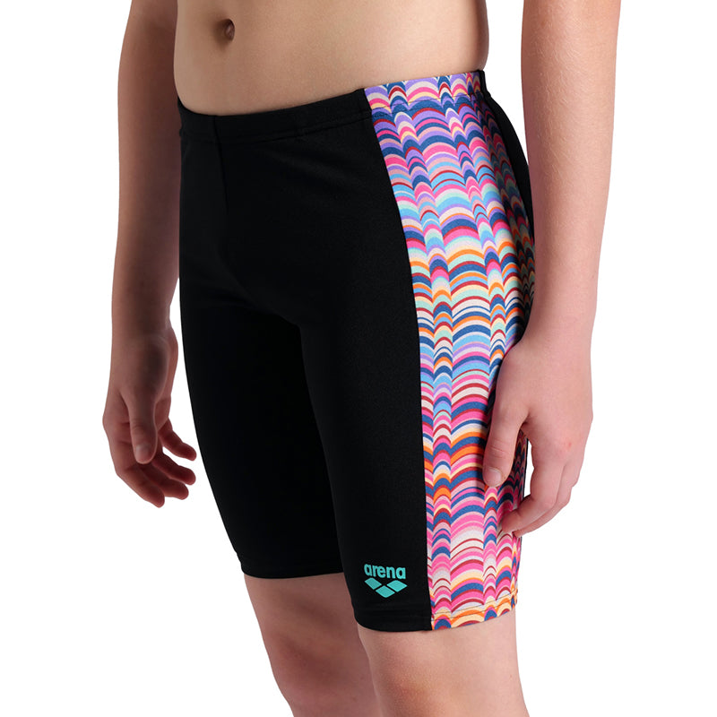 Arena - Ondulation Boy's Jammer - Black/Multi