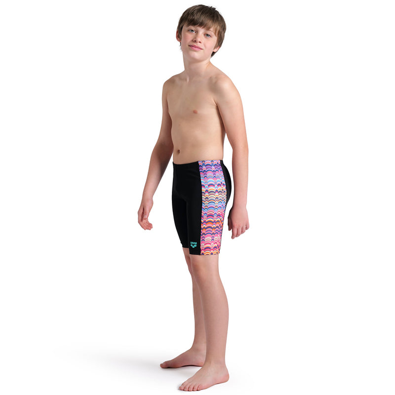 Arena - Ondulation Boy's Jammer - Black/Multi