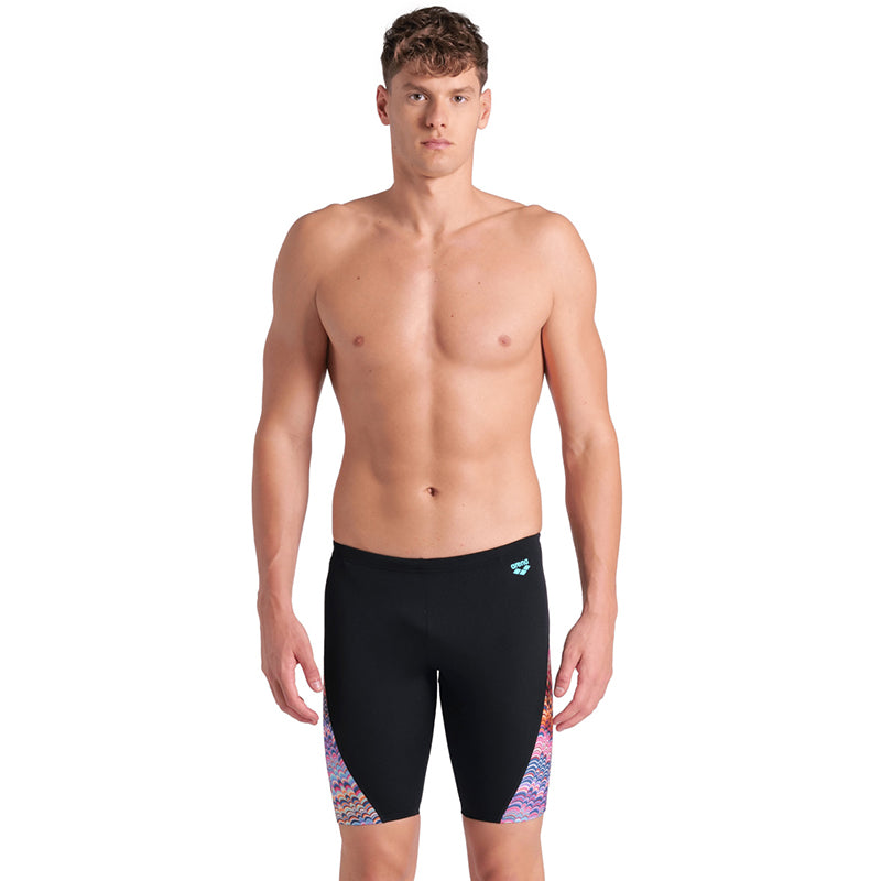 Arena - Ondulation Men's Jammer - Black/Multi