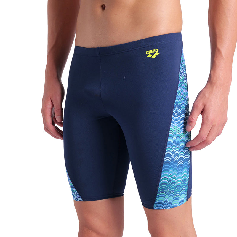 Arena - Ondulation Men's Jammer - Navy/Multi