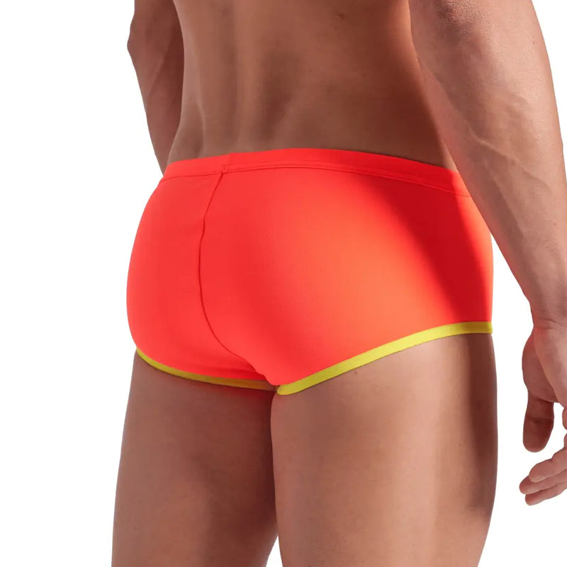 Arena - One Biglogo Low Waist Men's Short - Coral/Green