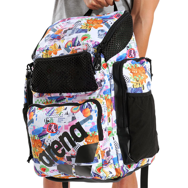 Arena - One Go Backpack Allover 45L - Collage