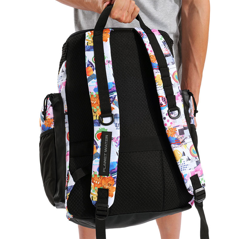 Arena - One Go Backpack Allover 45L - Collage