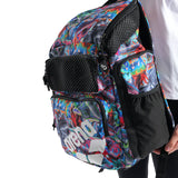Arena - One Go Backpack Allover 45L - Iguanas