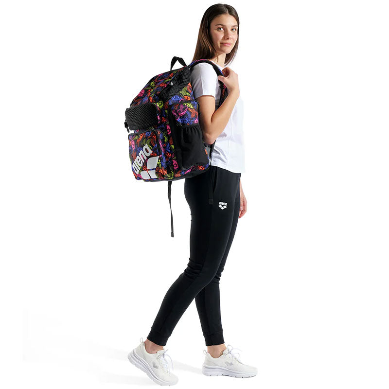 Arena - One Go Backpack Allover 45L - Sea Turtle