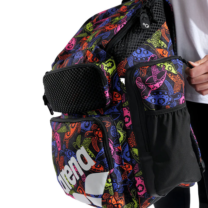 Arena - One Go Backpack Allover 45L - Sea Turtle